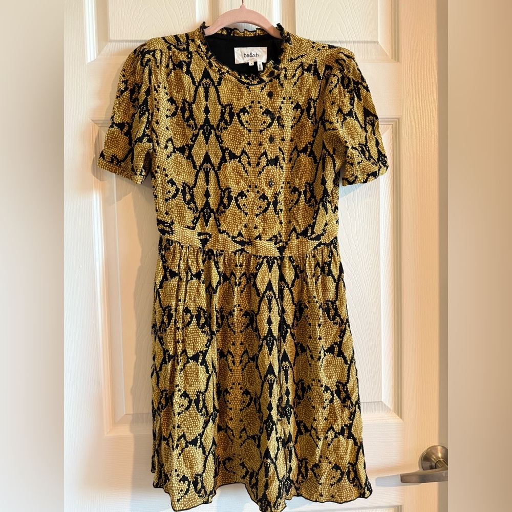 BA&SH Cascade Robe Dress Size Medium - Picture 6 of 13